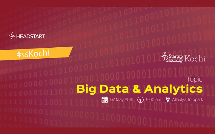 Startup Saturday- Big Data and Analytics