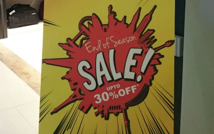 Upto 30% off at the End Of Season Sale At Samsonite