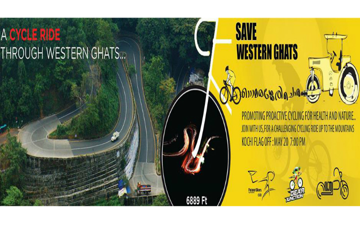 Save Western Ghats Cycle Ride by Paravur Bikers Club