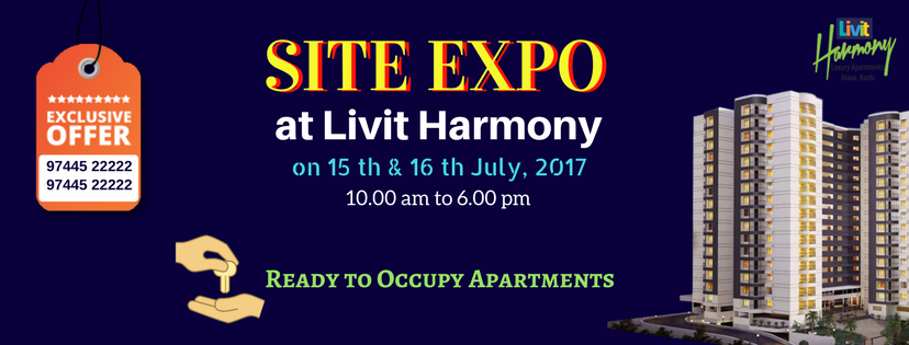 SITE EXPO 2017 - READY TO OCCUPY APARTMENTS IN ALUVA, KOCHI 