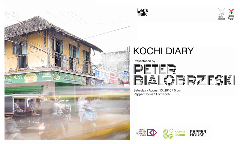 Kochi Diary - Presentation by Peter Bialobrzeski 