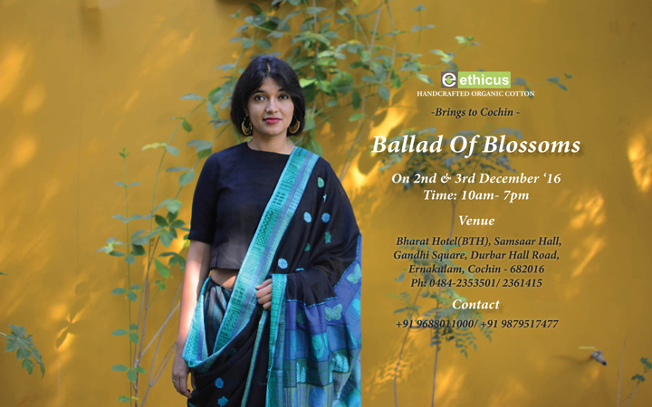 Ballad of blossoms- Cotton Sarees Exhibition