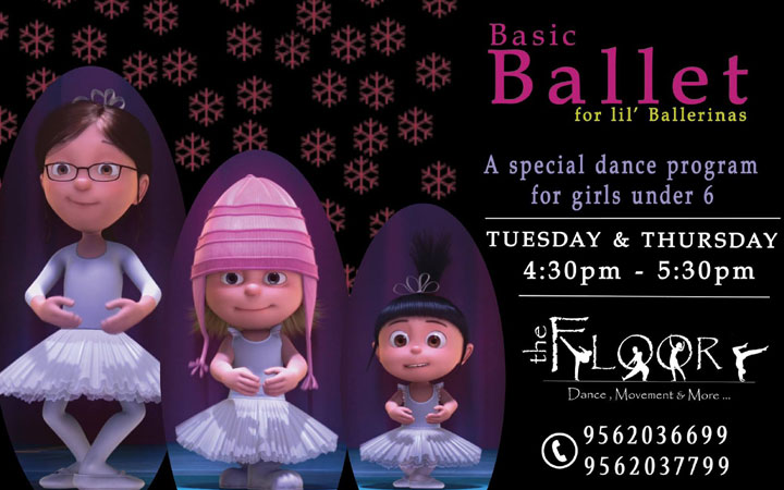 Basic Ballet for Girls under 6 years