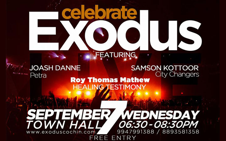 Celebrate EXODUS LIVE