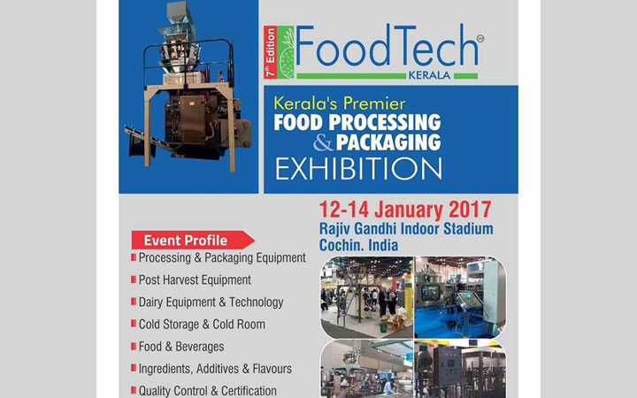 Foodtech 2017 Kerala-Trade exhibition