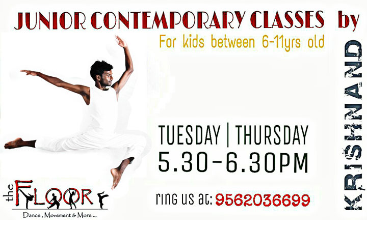 Junior Contemporary classes by Krishnanand