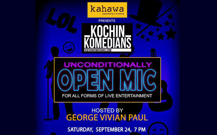 Kahawa Presents Kochin Komedians' Unconditionally Open Mic