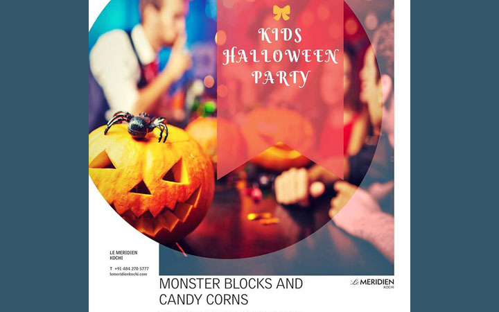 Monster Blocks And Candy Corns- Kids Halloween Party