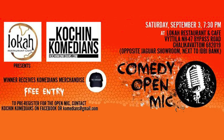 Lokah presents Kochin Komedians Open Mic