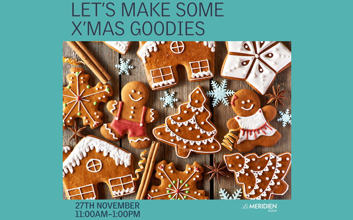 Lets make some X'Mas Goodies- Cooking Workshop
