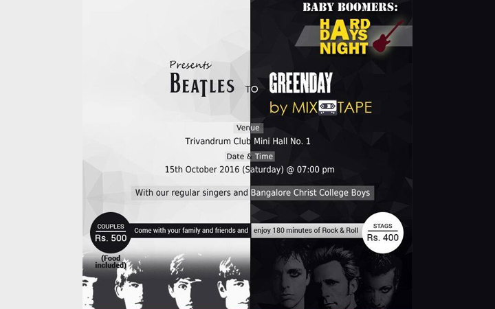 Mix Tape Live- Trivandrum Club