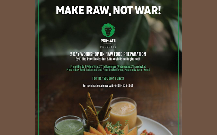 Raw Food Preparation- Workshop